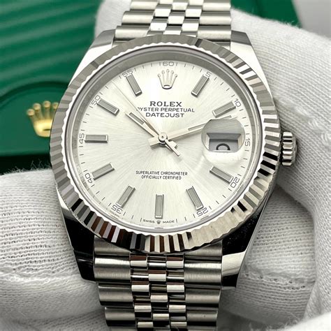 rolex silber